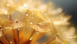 Paardenbloem in macro