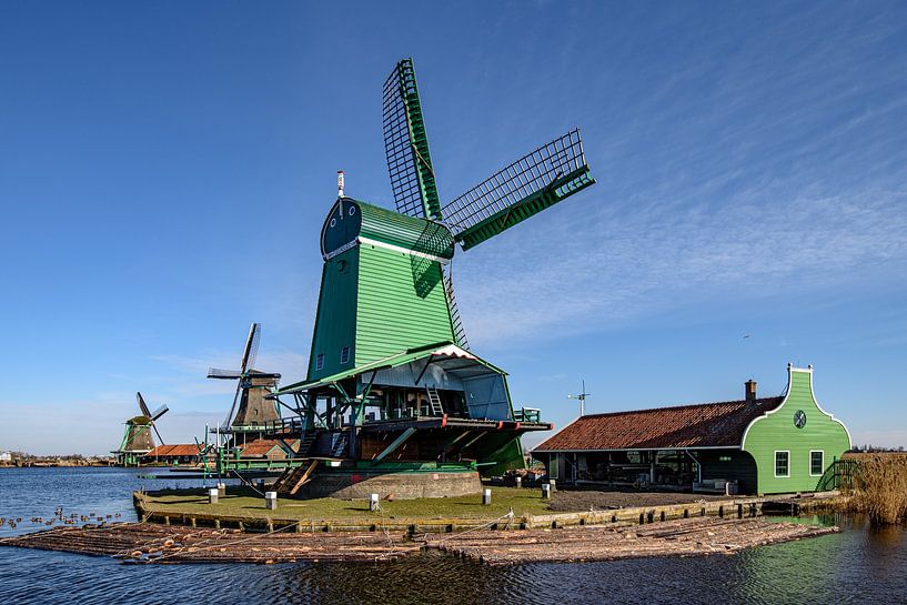 Dutch glory: the Zaanse Schans. by Jaap van den Berg