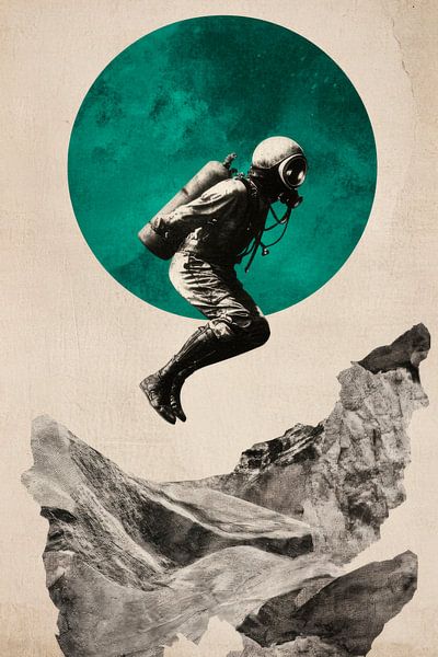 Float into the unknown by Poster Art Shop