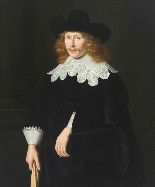 Portret van een man, Bartholomeus van der Helst van Meesterlijcke Meesters