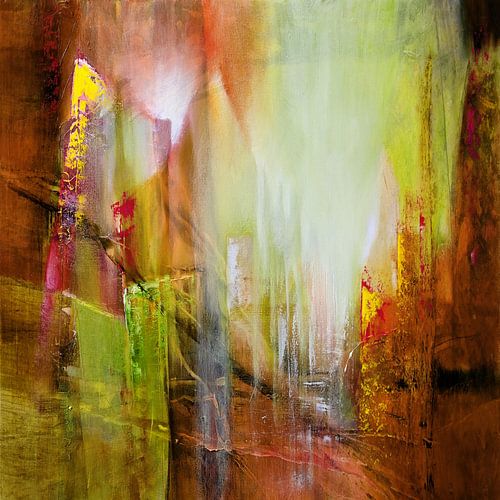 Doorzichtigheid in rood en groen