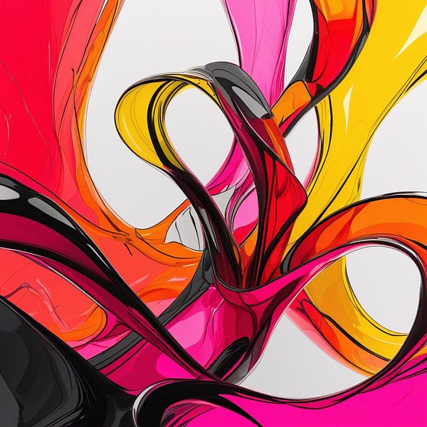 flowing florescent by Ellen Novara-da Lima