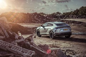 Lamborghini Urus Sonnenuntergang Träume von Sytse Dijkstra