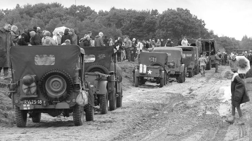 Old trucks of the second world war von Veluws
