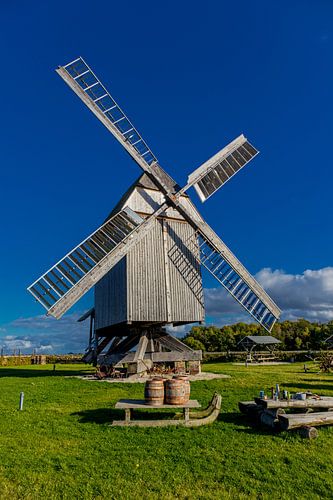 Moulin à vent historique de Klettbach et moulin à vent le plus haut d'Allemagne