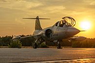 Lockheed TF-104G Starfighter of the Royal Air Force. by Jaap van den Berg thumbnail