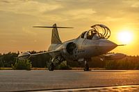 Lockheed TF-104G Starfighter van de Koninklijke Luchtmacht.