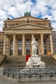 Berlin - Schillerbrunnen und Konzerthaus von t.ART