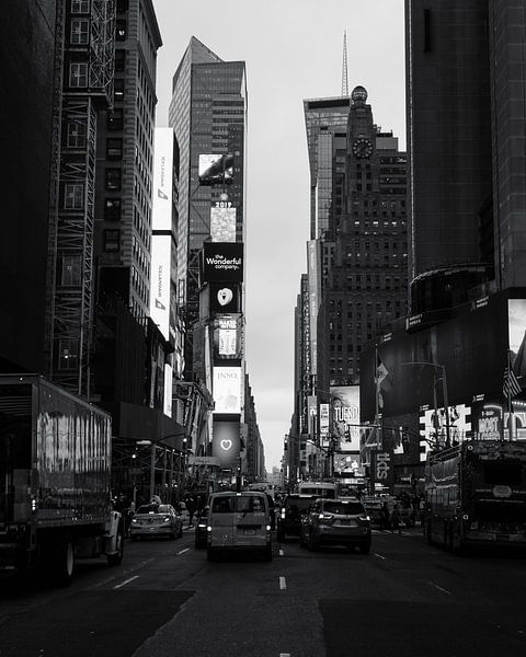 Promenades sur Times Square par Ian Schepers