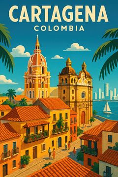 Cartagena van Poster Art Shop