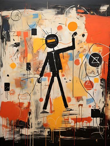 Painting by Basquiat
