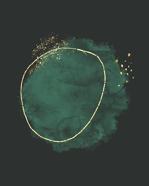 Touch of gold and green by Studio Allee
