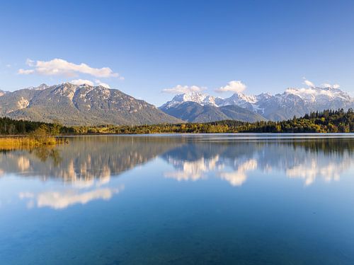 Reflet dans le Barmsee