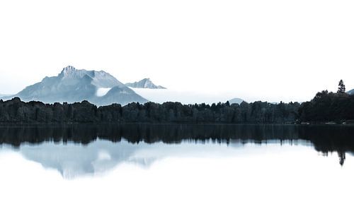 Grand Tete de l'Obiou en Lac de Petichet