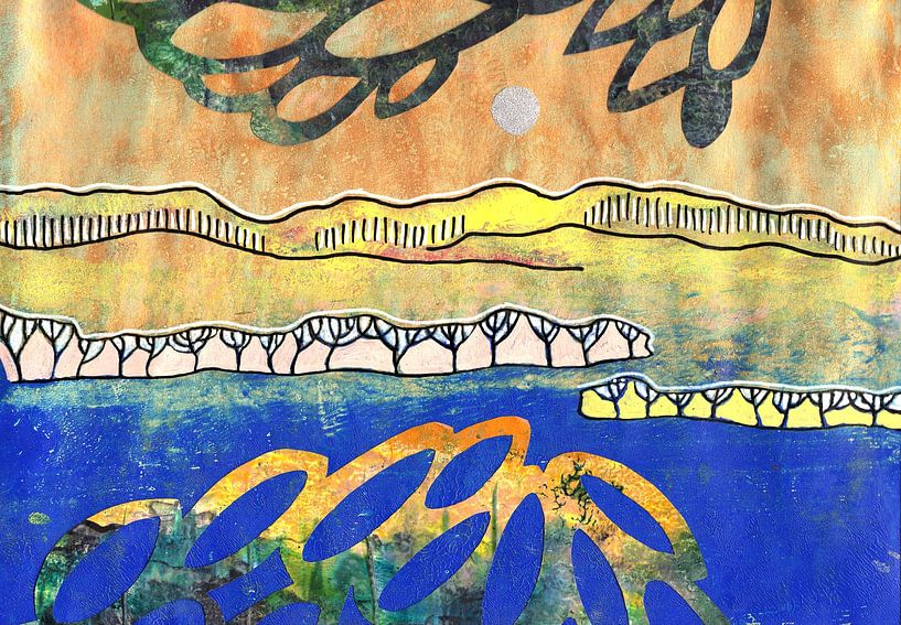 ursprüngliche Jahreszeiten Landschaft von Ariadna de Raadt-Goldberg