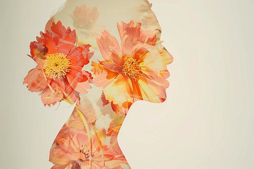 flower power portrait