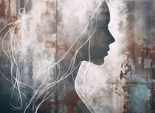 Straßenkunst im Banksy-Stil