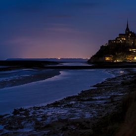 Die Morgendämmerung des Mont Saint-Michel von Kevin Gysenbergs