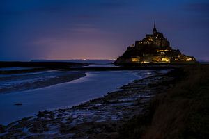 Le Mont Saint-Michel ochtendgloren van Kevin Gysenbergs