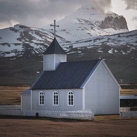 Isländische Kirche von Marjon Boerman