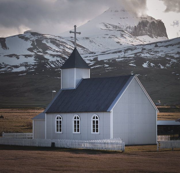 Isländische Kirche von Marjon Boerman