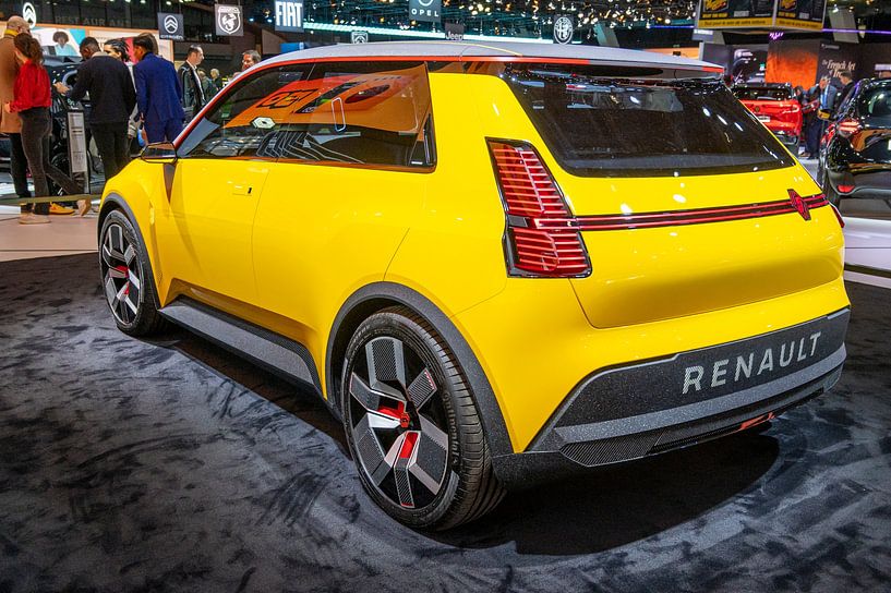 Renault 5 E-Tech Prototyp, kompaktes Elektroauto von Sjoerd van der Wal Fotografie
