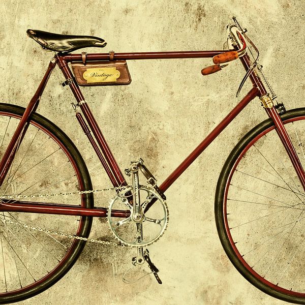 Le vélo de route d'époque par Martin Bergsma