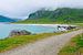 Uttakleiv op de Lofoten-eilanden van Gisela Scheffbuch