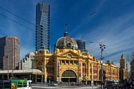 Melbourne Flinders Street Station von Tessa Louwerens Miniaturansicht