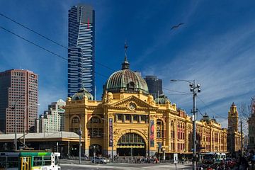 Melbourne Flinders Street Station sur Tessa Louwerens