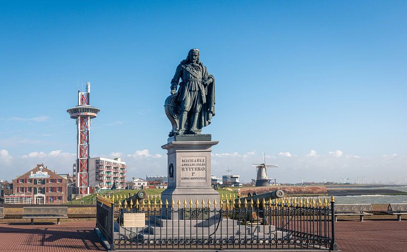 Standbeeld Michiel de Ruyter in Vlissingen van Ruud Morijn