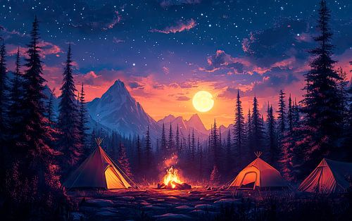 Moonlit Campfire Tales
