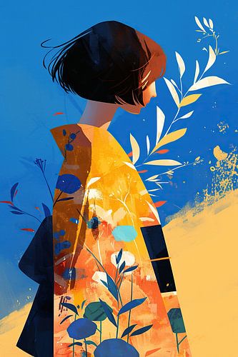 Abstrakte minimalistische Arbeit