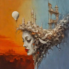 Luchtspiegeling in Krul van Ria van Werven