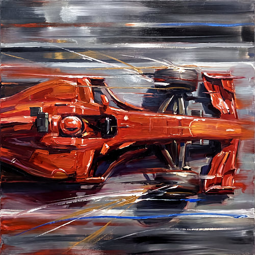 Ferrari in Full Flight