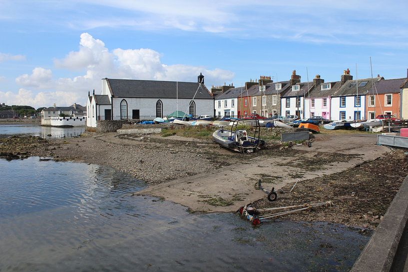 Port Rosnait, Isle of Whithorn, Schotland van Imladris Images