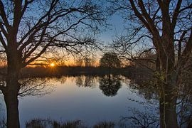 Sunrise at what was once Uneken's house by Miny'S