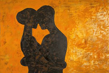 Liefde in Oranje van ARTEO Schilderijen