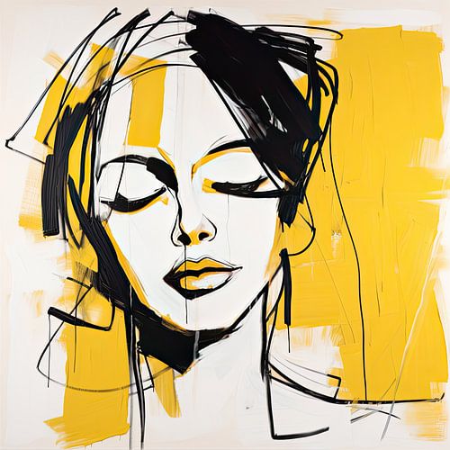 Porträt Nr. 129194 (gelb)