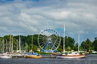 Blick über die Warnow in Rostock von Rico Ködder Miniaturansicht