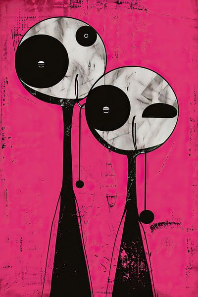 Modern abstract Picasso by Art Whims