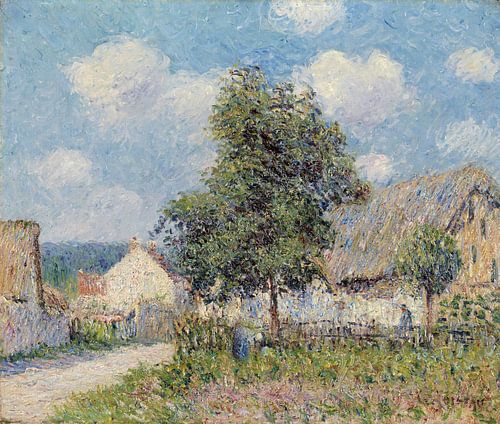 Gustave Loiseau~Farmhouse in Vaudreuil