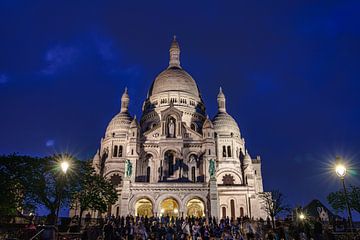 Basilique du Sacré-Cœur in Parijs. van Jaap van den Berg