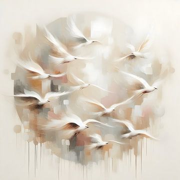 Flying Birds van FoXo Art