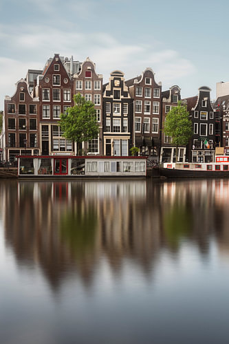 Huizen op Amstel, Amsterdam van Lorena Cirstea