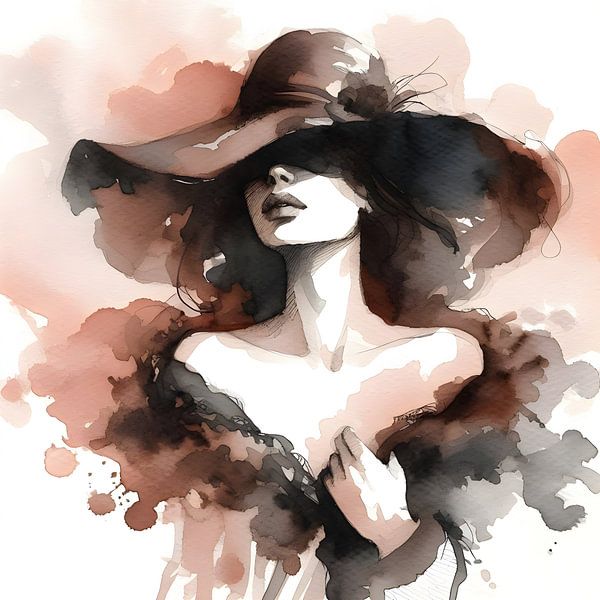 Sous le chapeau par FoXo Art