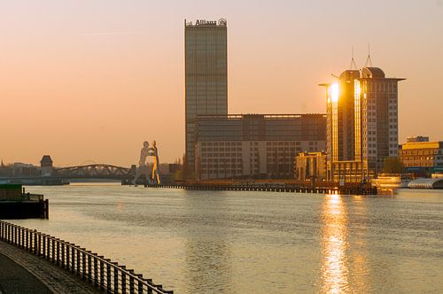 Berlijn, zonsondergang