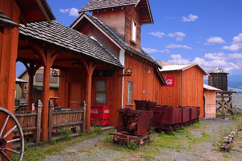 Historische Westernstadt Kanada