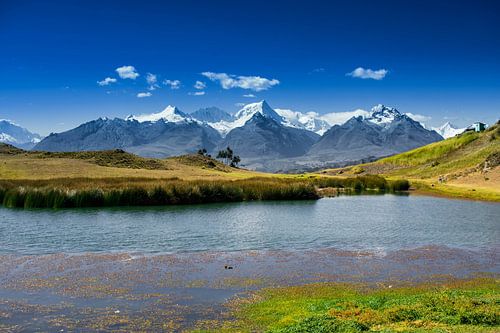 Uitzicht over de Andes
