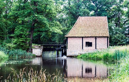 old watermill in Holland